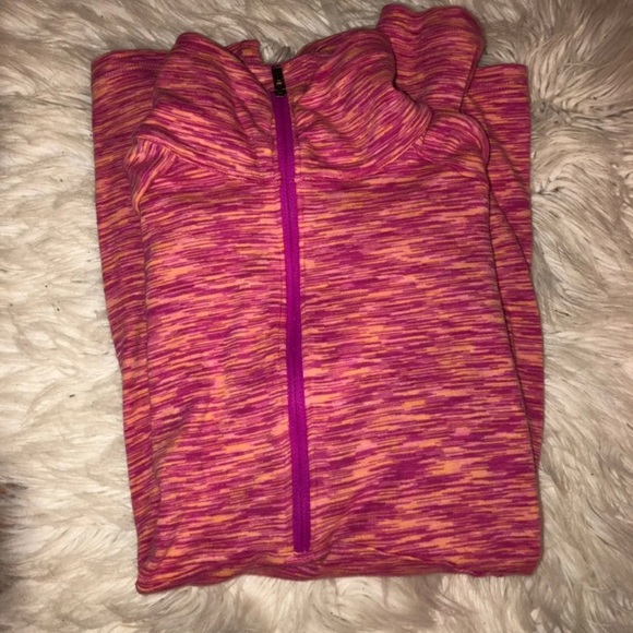 pink columbia 1/4 zip up jacket / columbia long sleeve - Picture 6 of 6